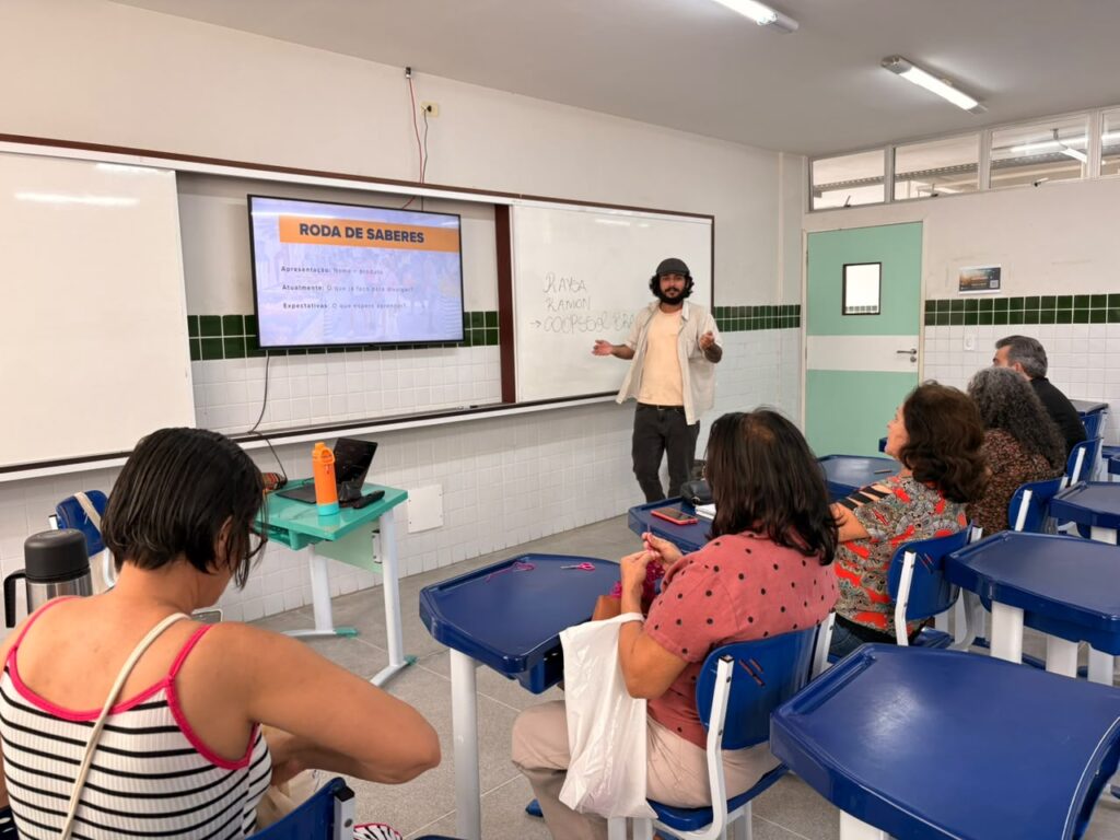 Oficina de Marketing relativo ao projeto "Ação integrada de Economia Popular e
Solidária: Fortalecimento de Economia Solidária na Paraíba", à serviço da Secretaria de Desenvolvimento Humano do Estado da Paraíba (SEDH)