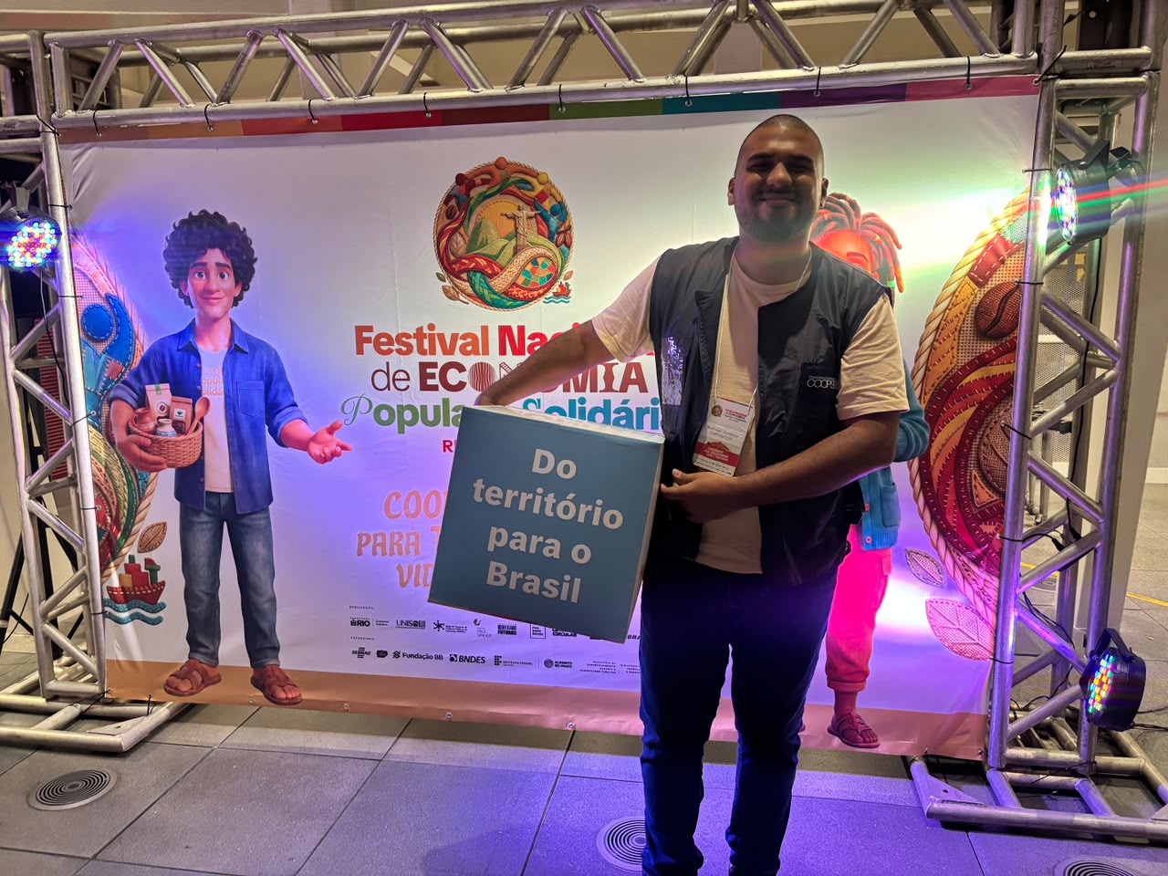 COOPSSOL Brasil participa do 1º Festival Nacional de Economia Popular e Solidária