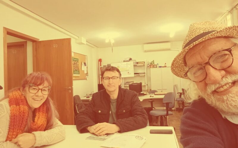 Equipe COOPSSOL Matriz debate continuidade de projetos no Rio Grande do Sul.